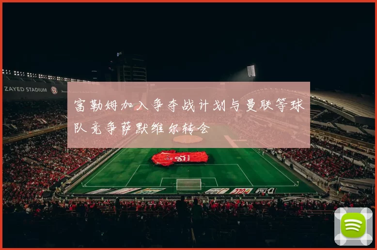 富勒姆加入争夺战计划与曼联等球队竞争萨默维尔转会